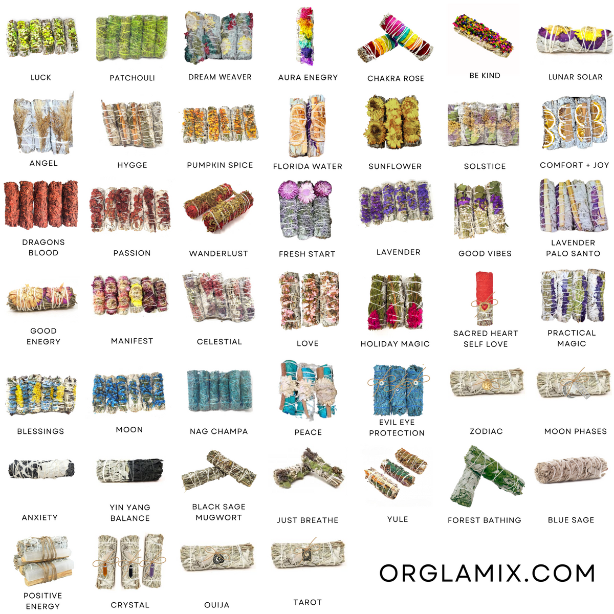 Zodiac Sage Smudge Stick Set | Cosmic Constellation Charms