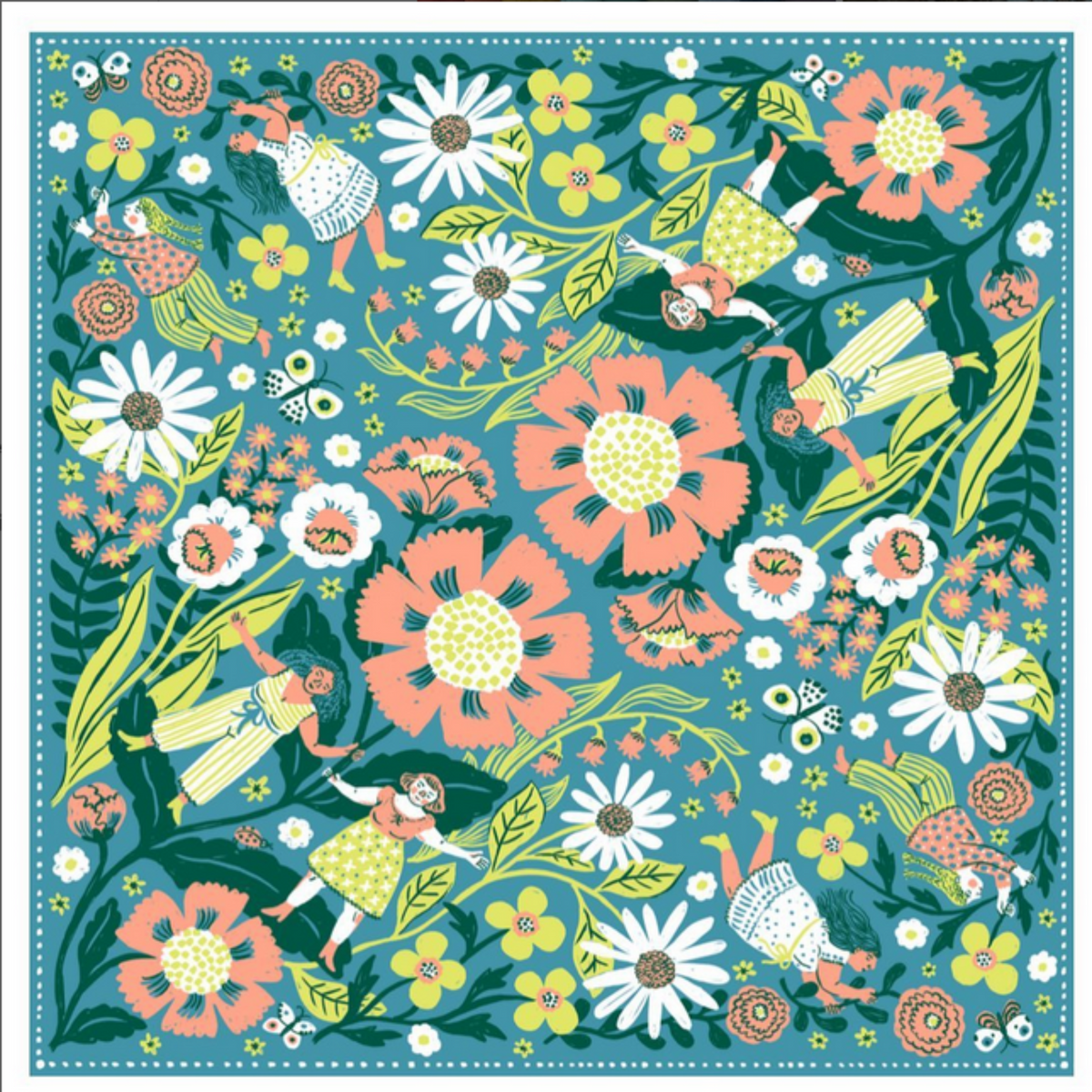 Kids & Me bandana designed by Phoebe Wahl