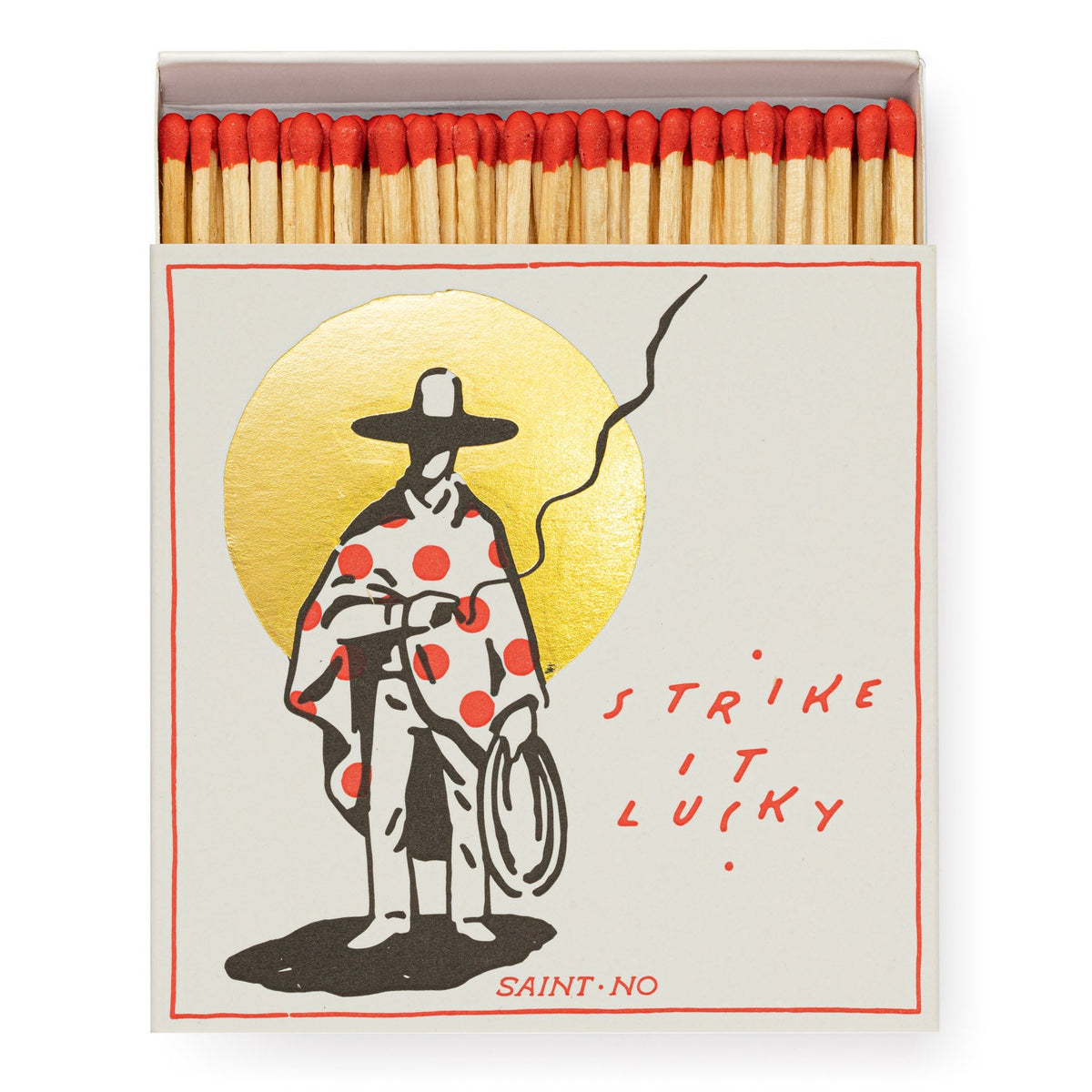 Strike it Lucky LARGE 4x4 Matches By The Archivist