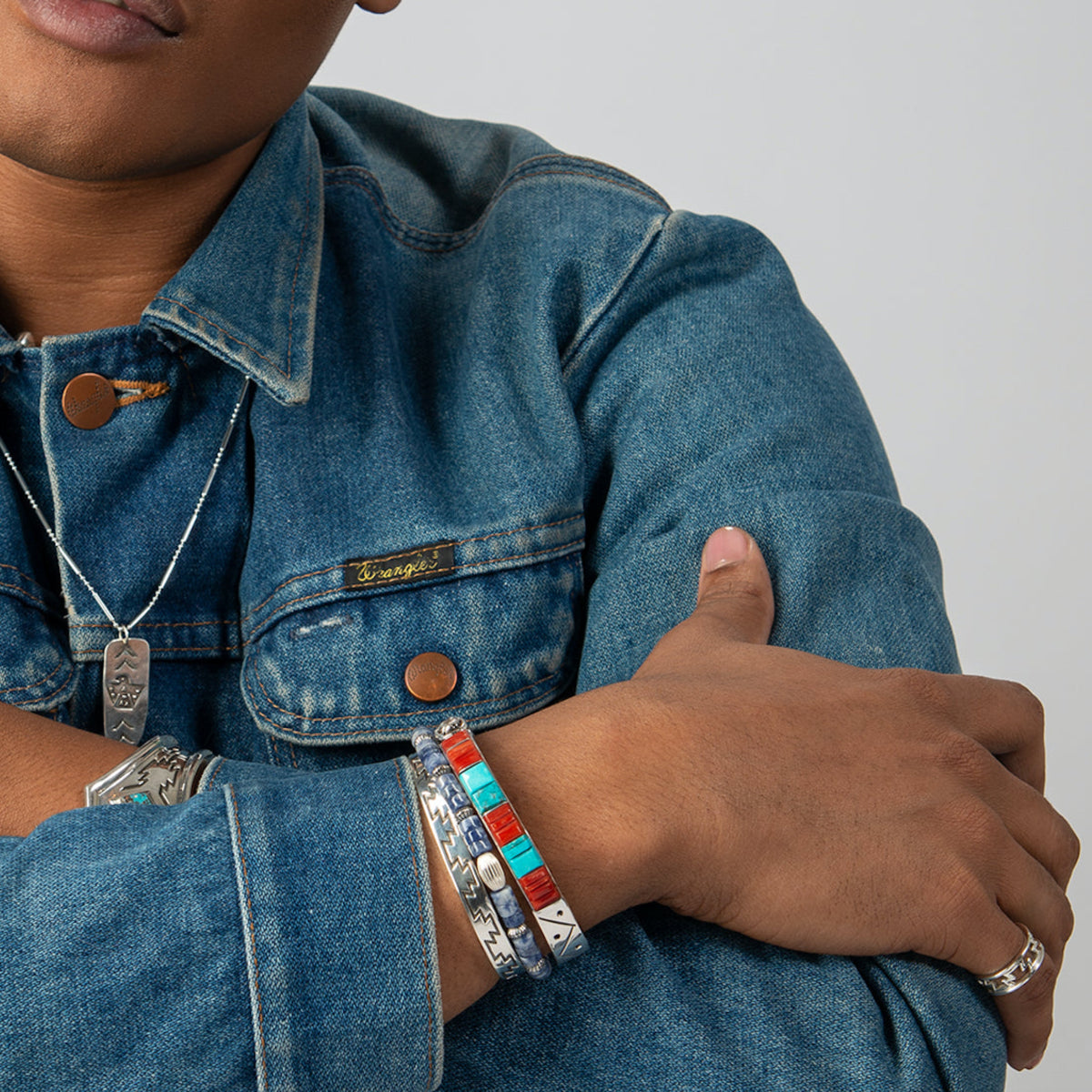 Dineh - Sterling Silver Juniper Bracelet