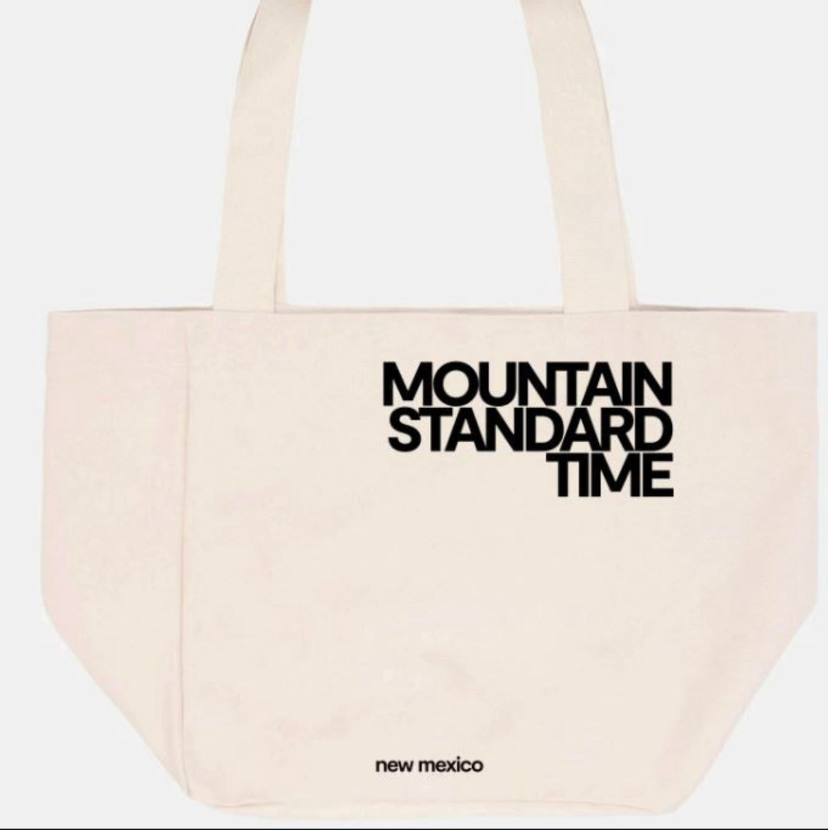 Standard Time - Canvas Tote - MST