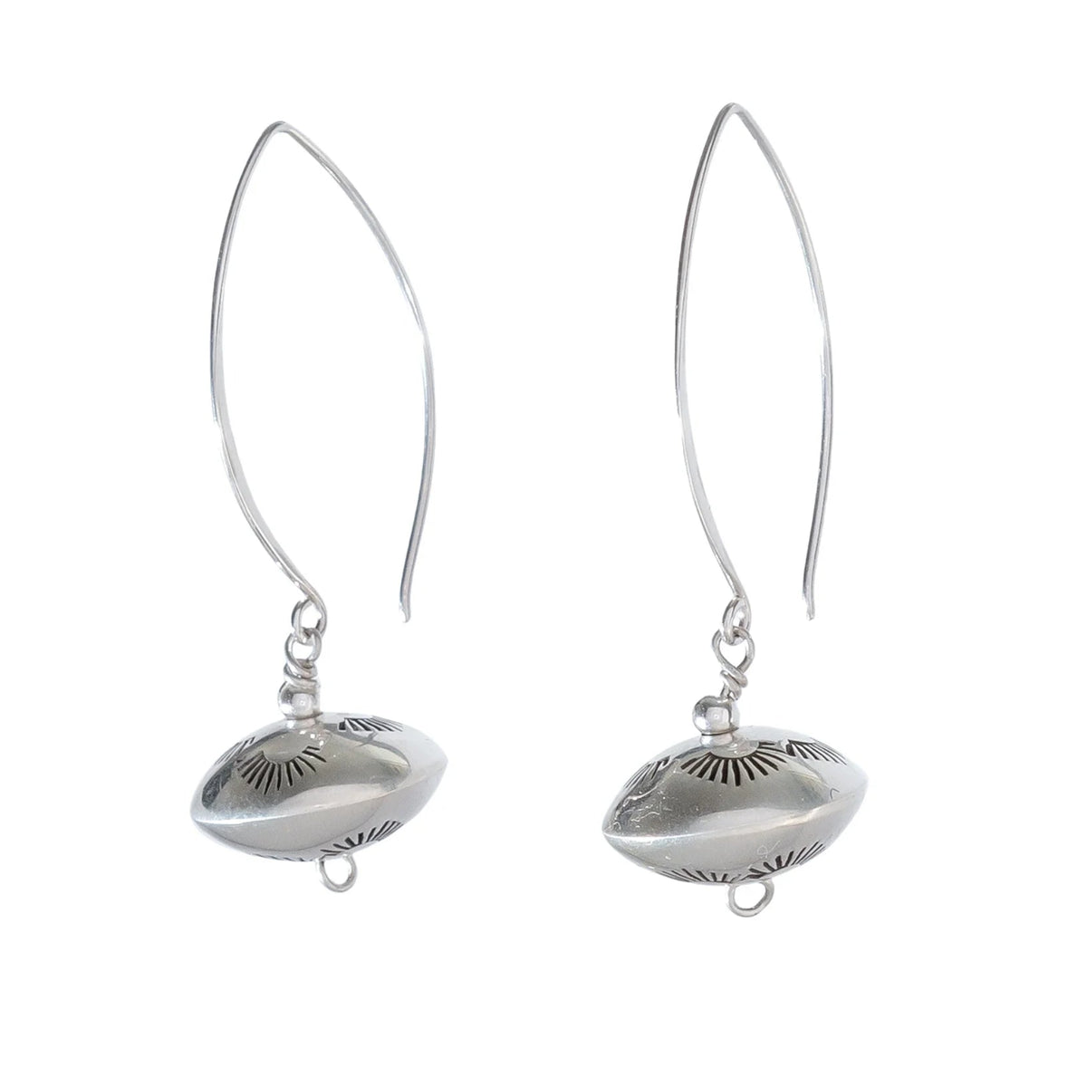 Dineh - Navajo Pearl earrings - Pearl