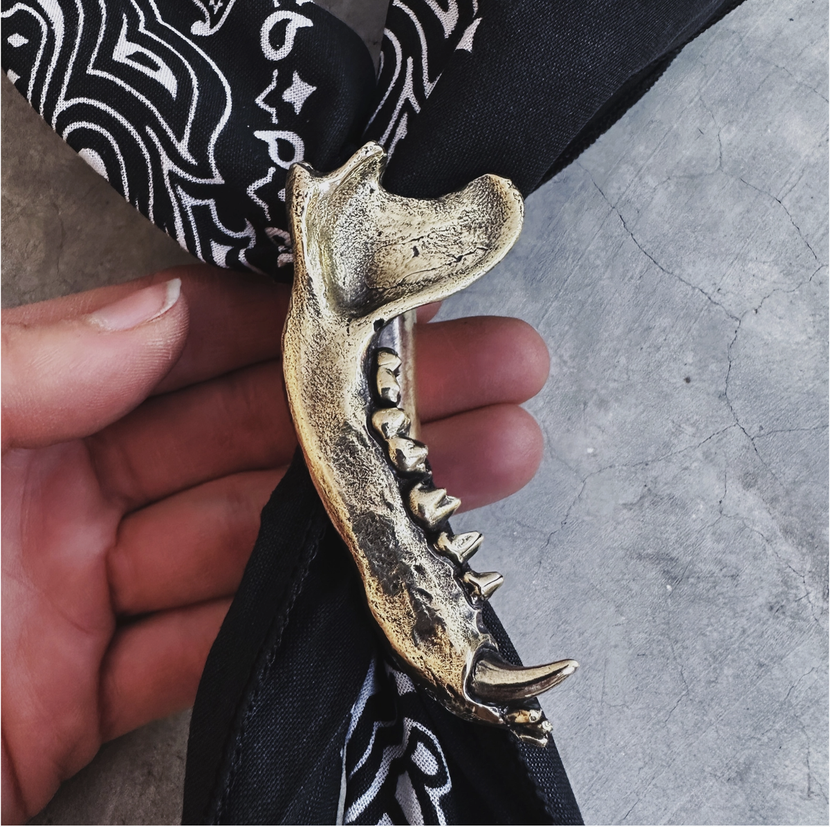 Heliotrope Bandana Slide