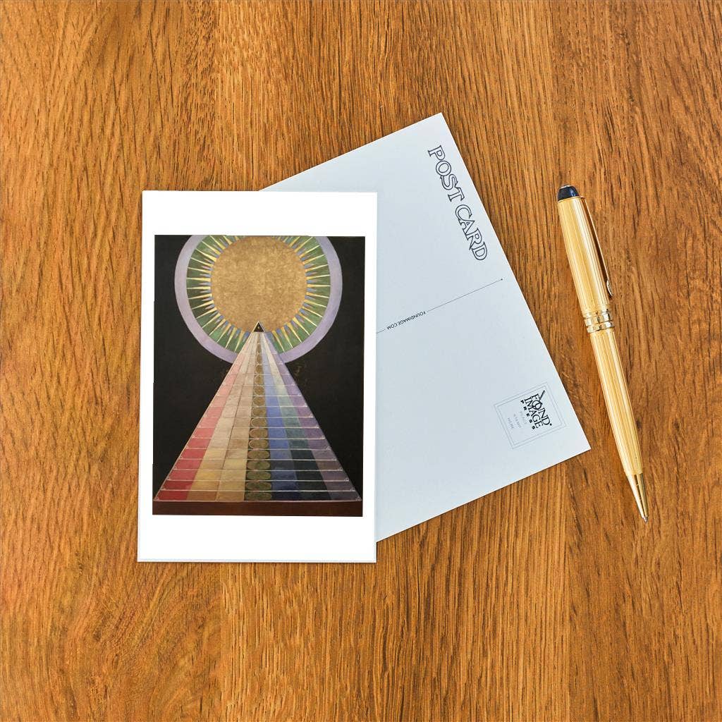 Postcard AT-549 Hilma af Klint Abstract Painting