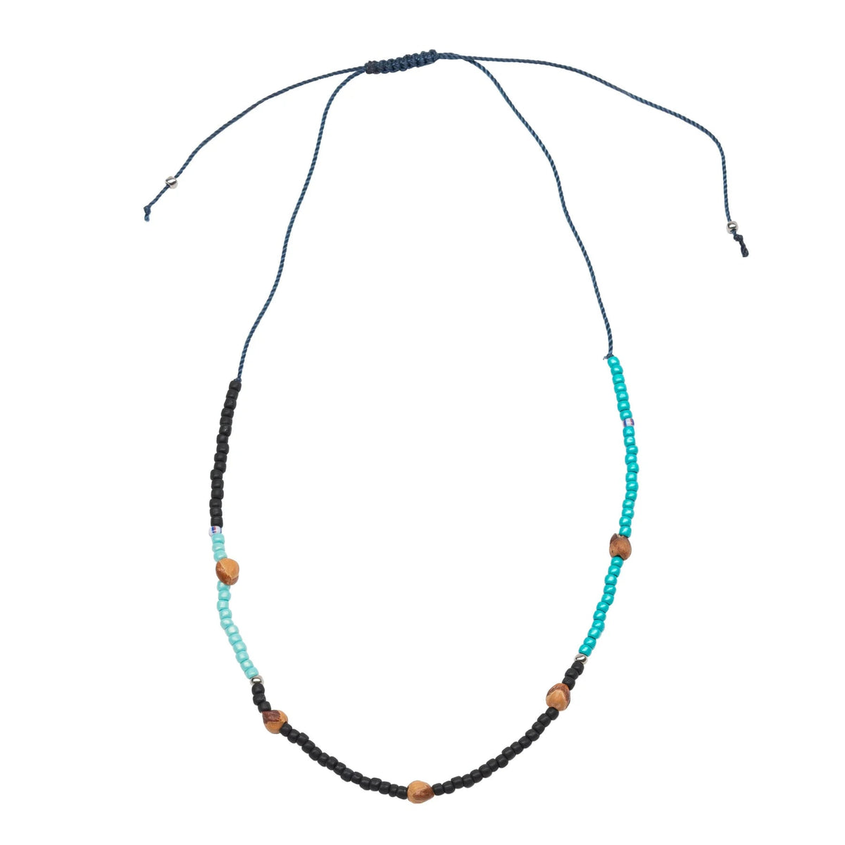 Dineh - Window Rock Cedar Bead Necklace