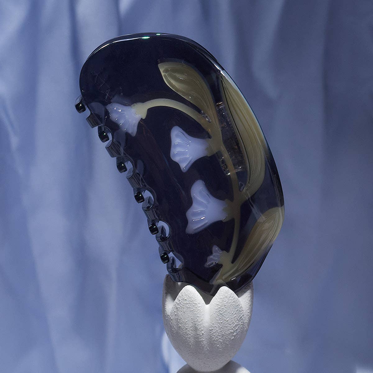 Moonflower Vine Women's Acetate Hair Claw Accessory
