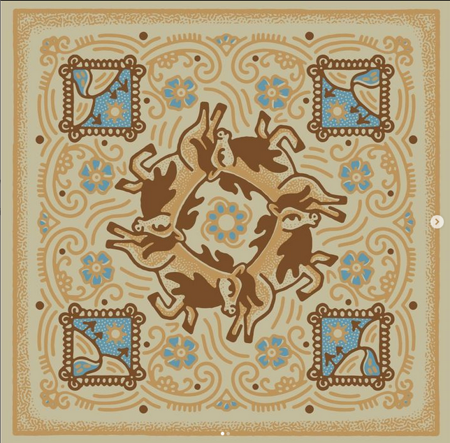Bandana designed by Zaine Vaun