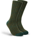 Cashmere & Wool Olive Socks