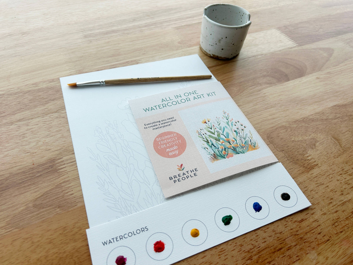 All-In-One Watercolor Kit - Desert Bloom