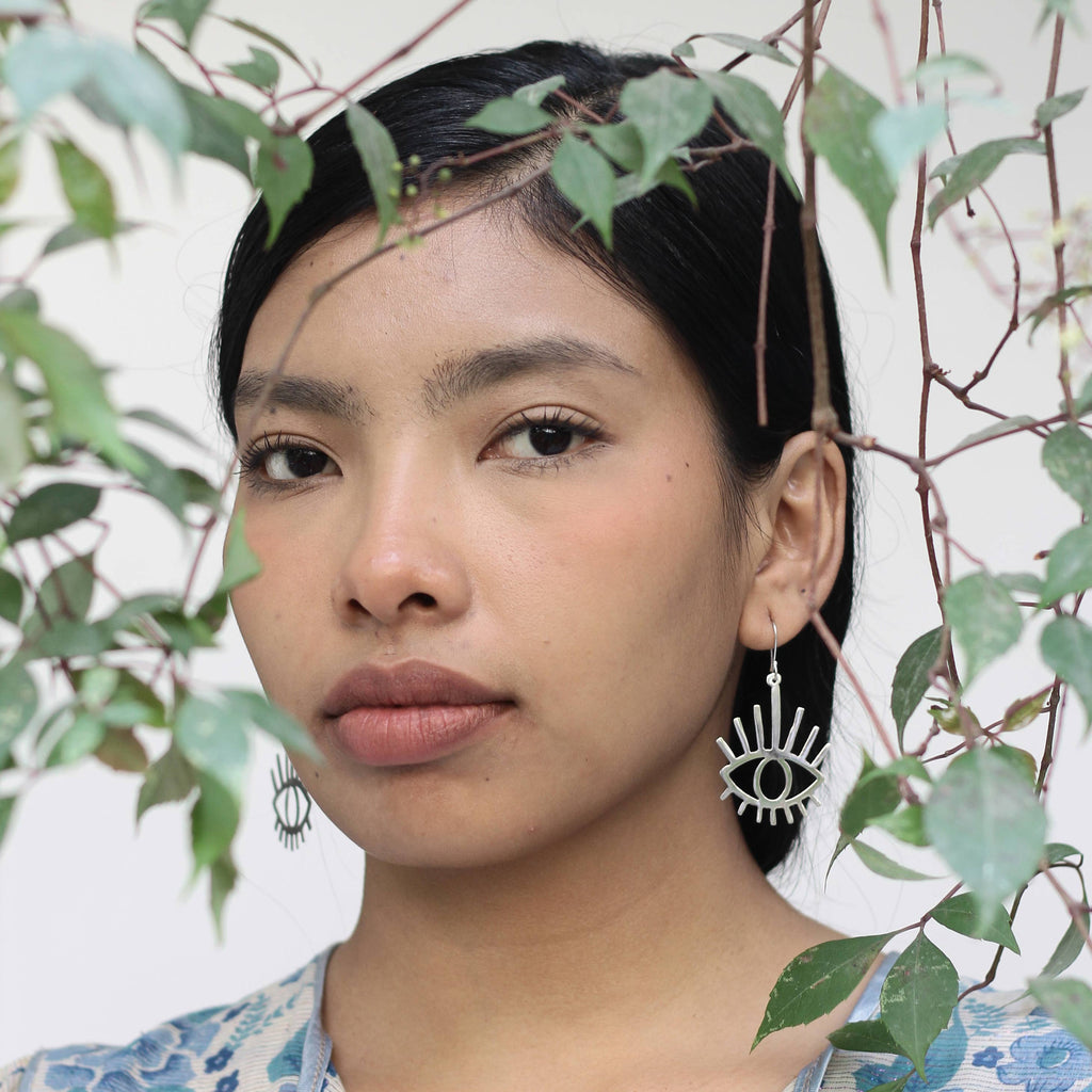Last Chance! Sterling Silver Earrings Taxco - Pestañas