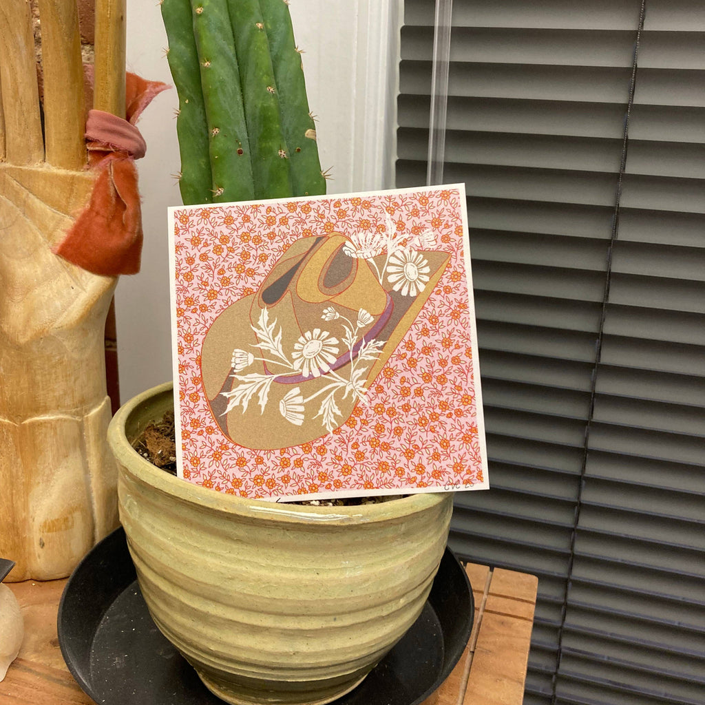 Cowboy Hat Postcard Pack