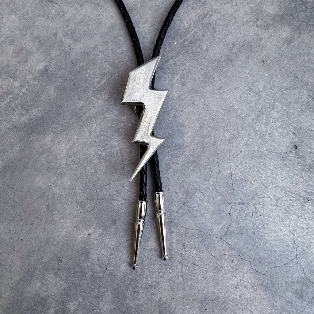 Lightning Bolt Bolo Tie