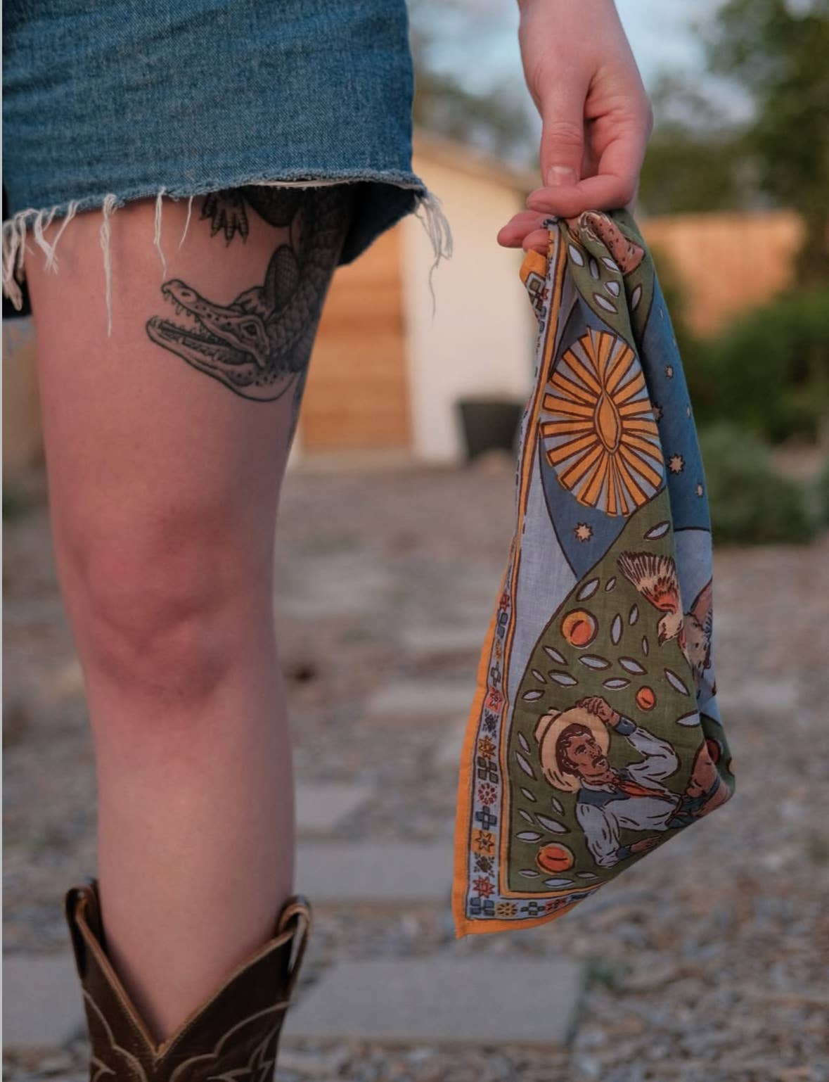 Bandana designed by Taelor Worthington