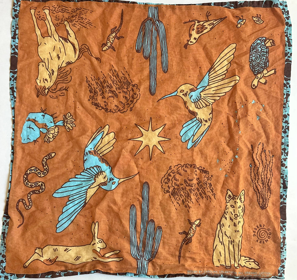 Bandana designed by Carolina Colantuoni