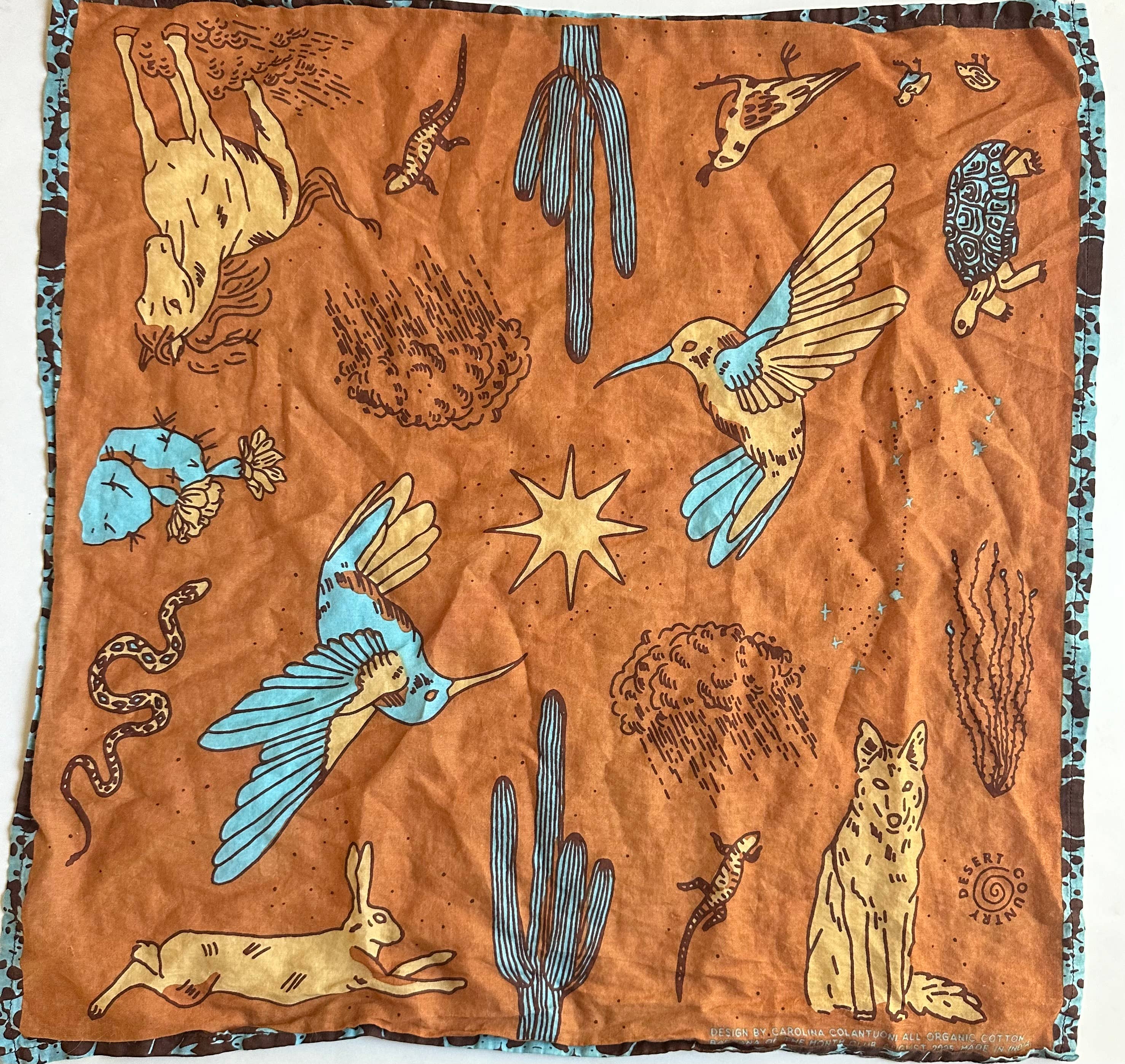 Bandana designed by Carolina Colantuoni