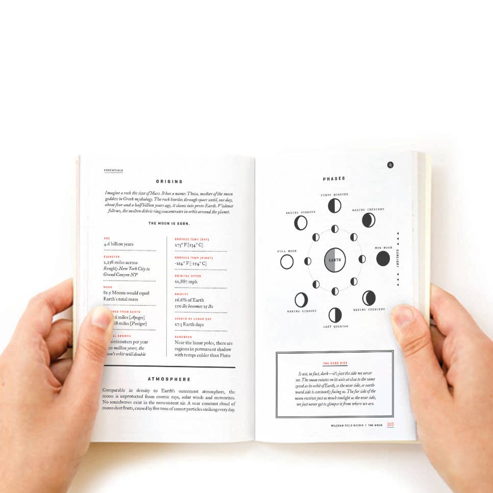 The Moon Field Guide Book