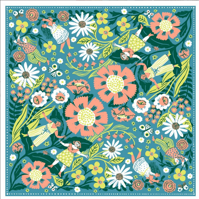 Kids & Me bandana designed by Phoebe Wahl