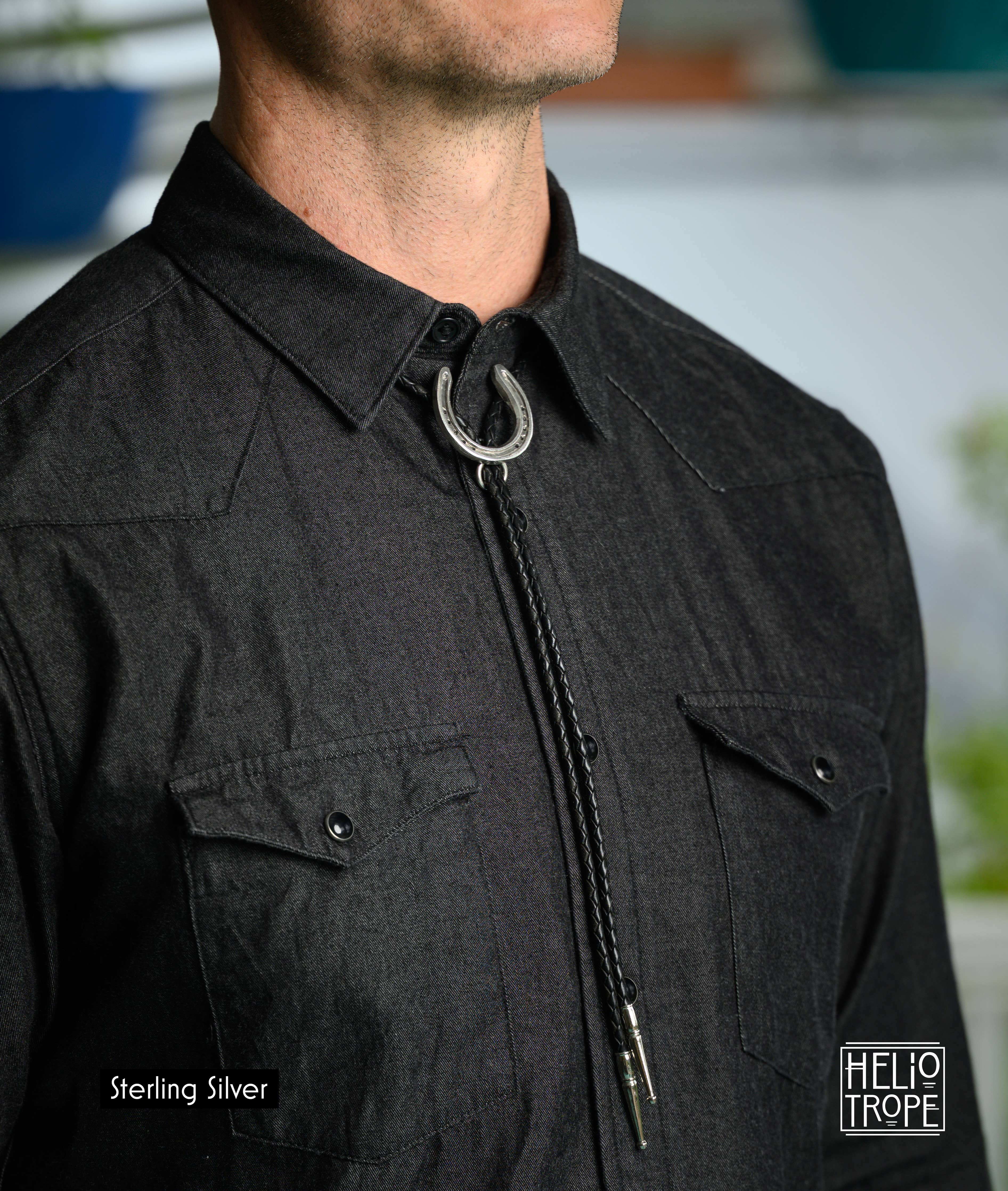 Horseshoe Bolo Tie