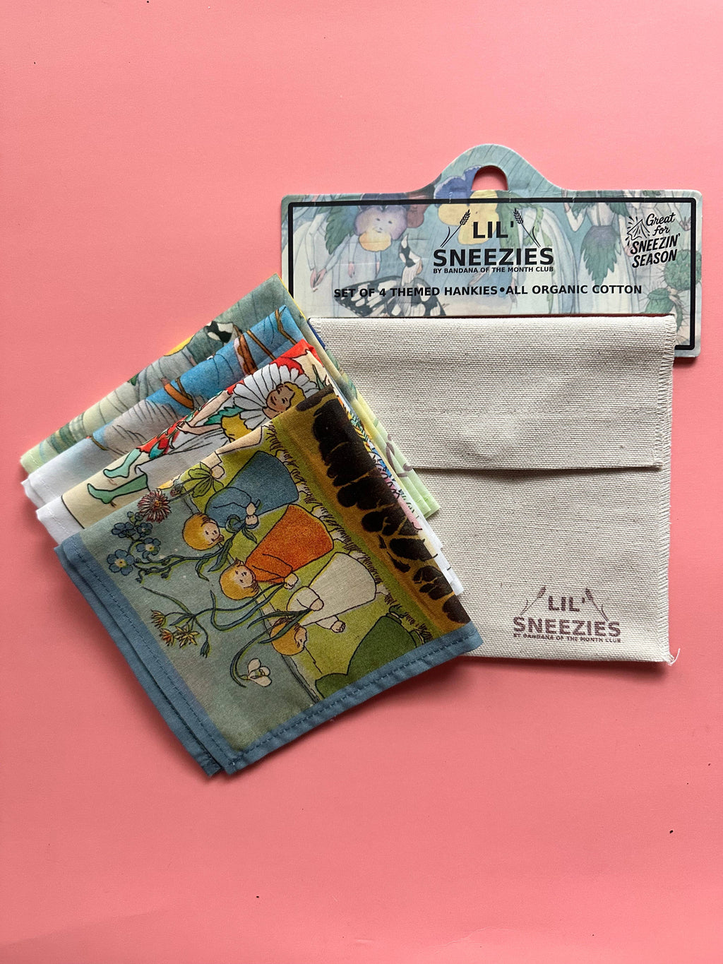 Lil' Sneezies Fairy Tale Hanky Set