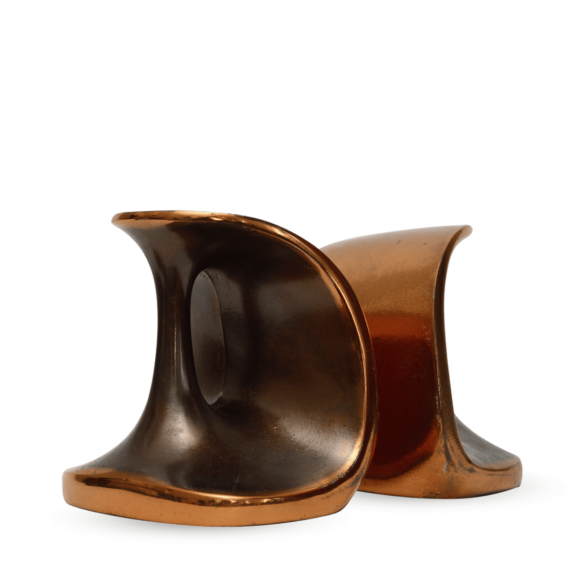 BEN SEIBEL "DUMBELL" BOOKENDS
