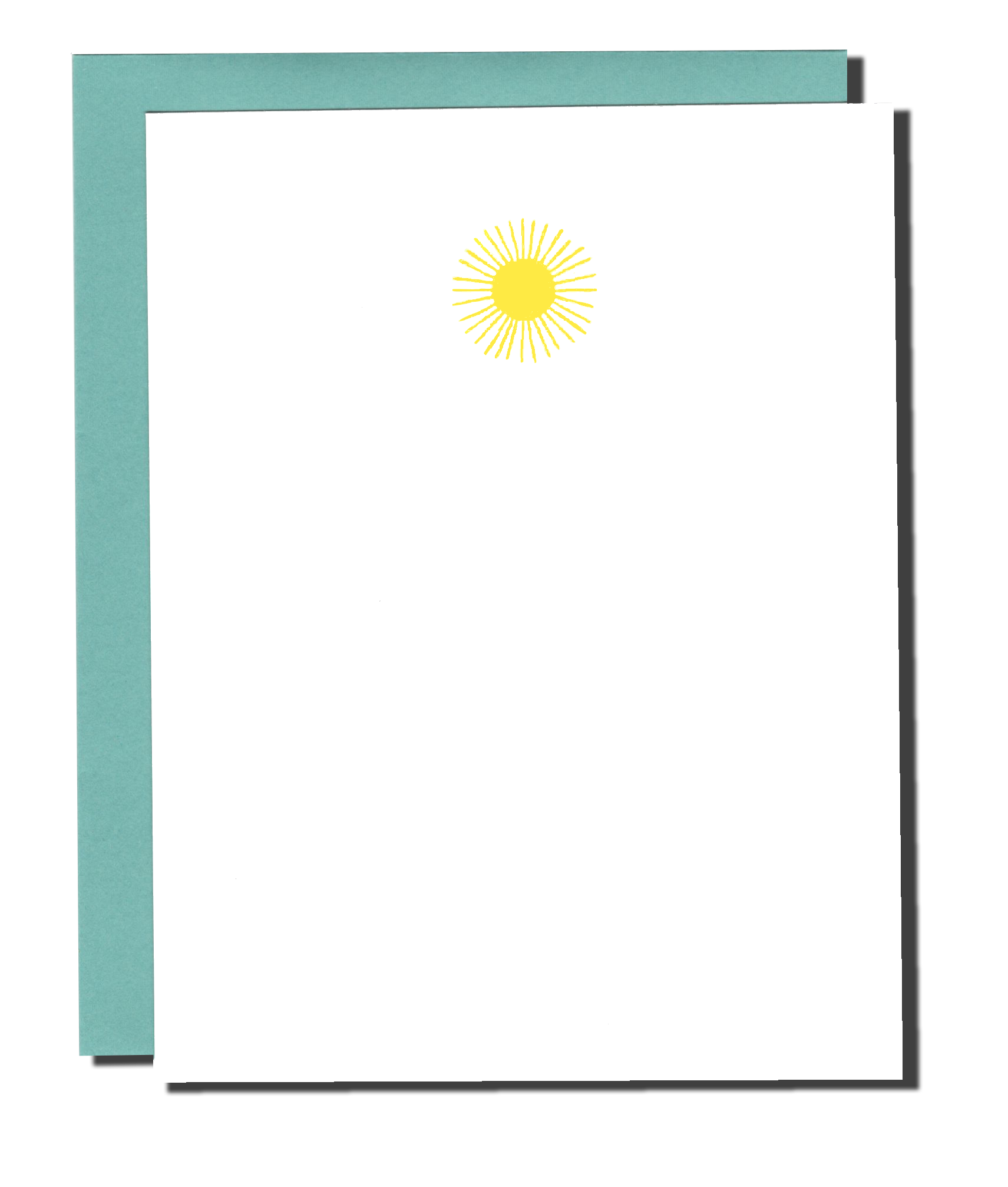 Sun notecards