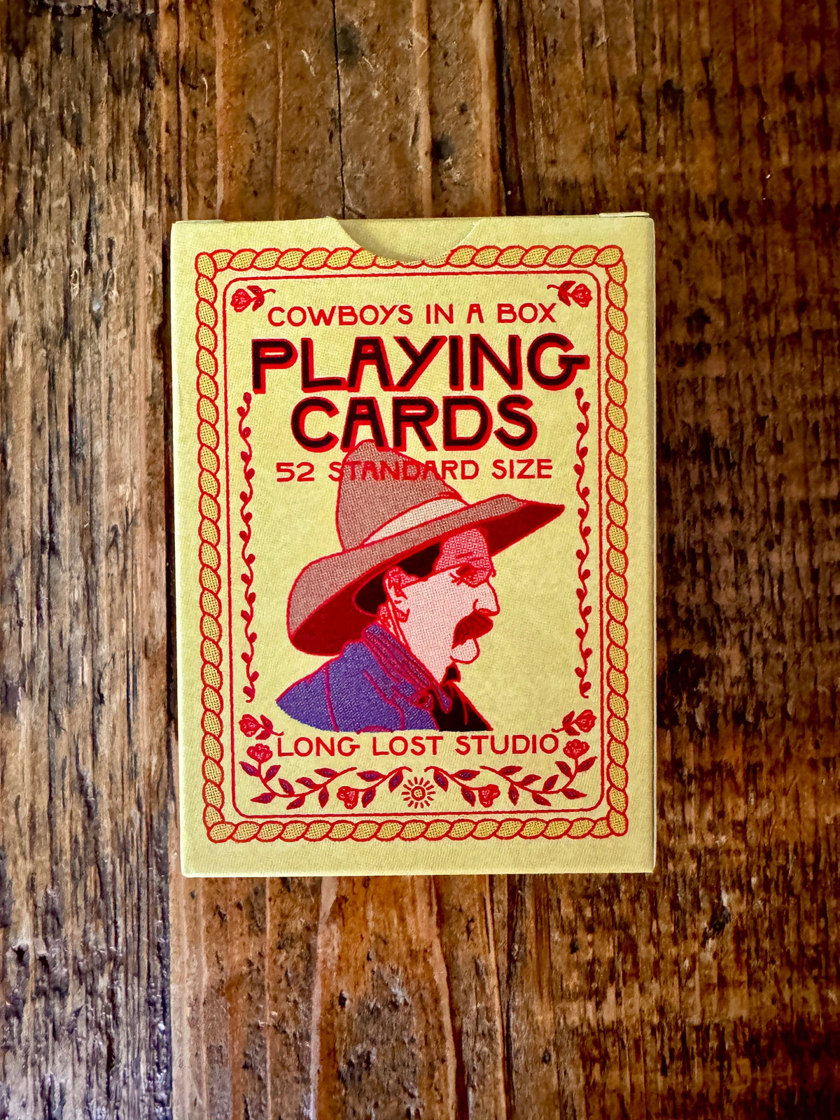 Mountain Cowboy Playing Cards