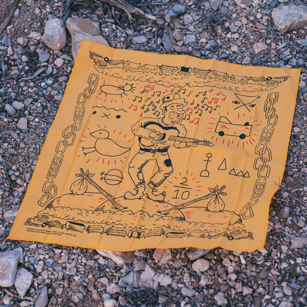 Bandana designed by Taylor Rushing