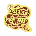 Desert Snake by Apply - Die-Cut Sticker (Western)