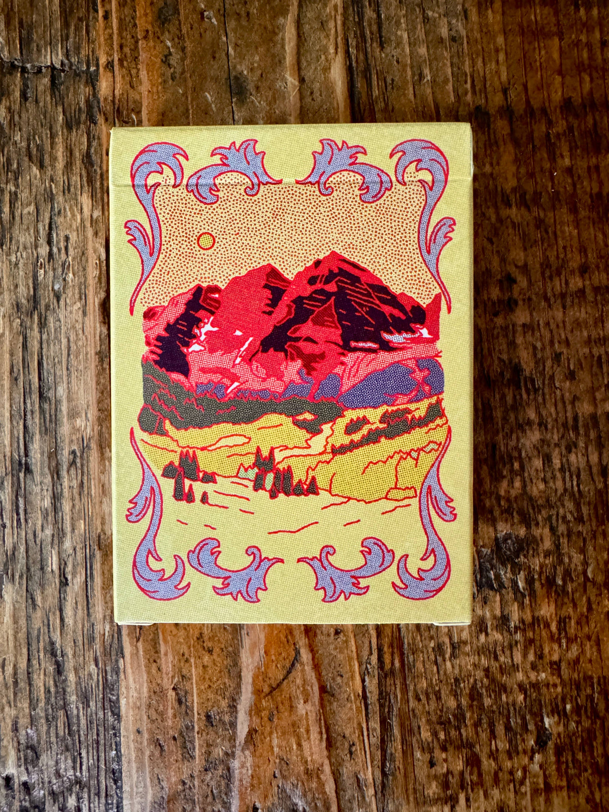 Mountain Cowboy Playing Cards