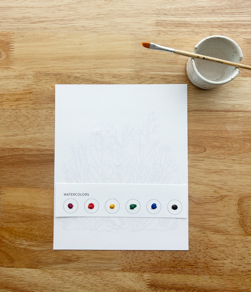 All-In-One Watercolor Kit - Desert Bloom