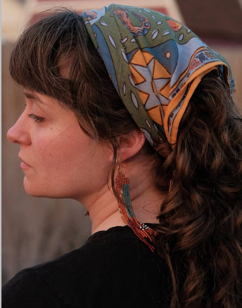 Bandana designed by Taelor Worthington