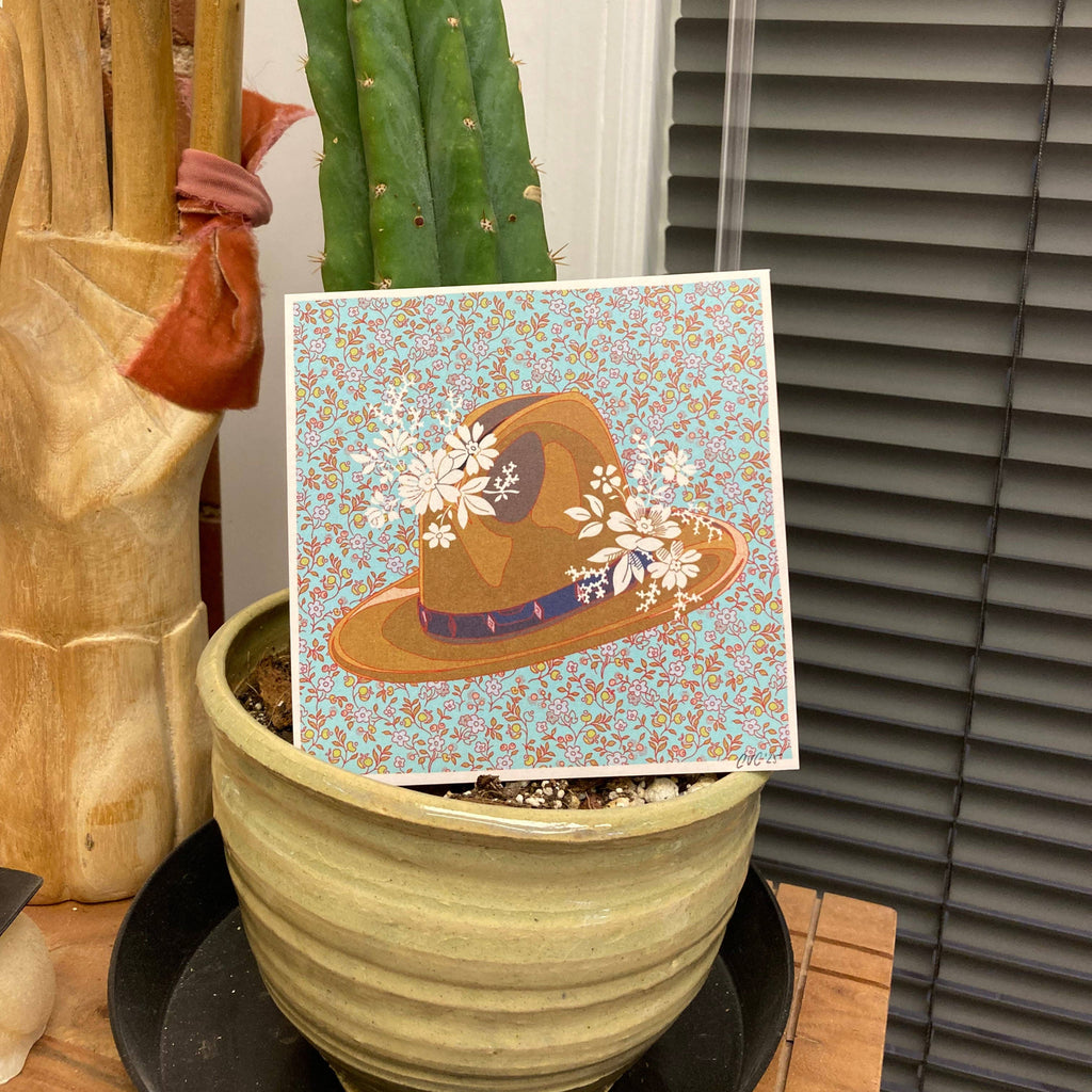Cowboy Hat Postcard Pack