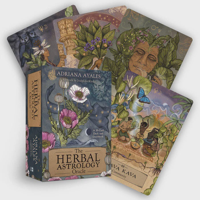 Herbal Astrology Oracle + Guidebook