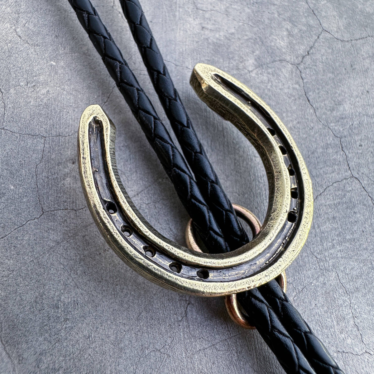 Horseshoe Bolo Tie