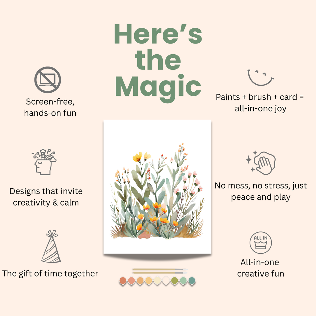 All-In-One Beginner Watercolor Kit - Desert Cactus