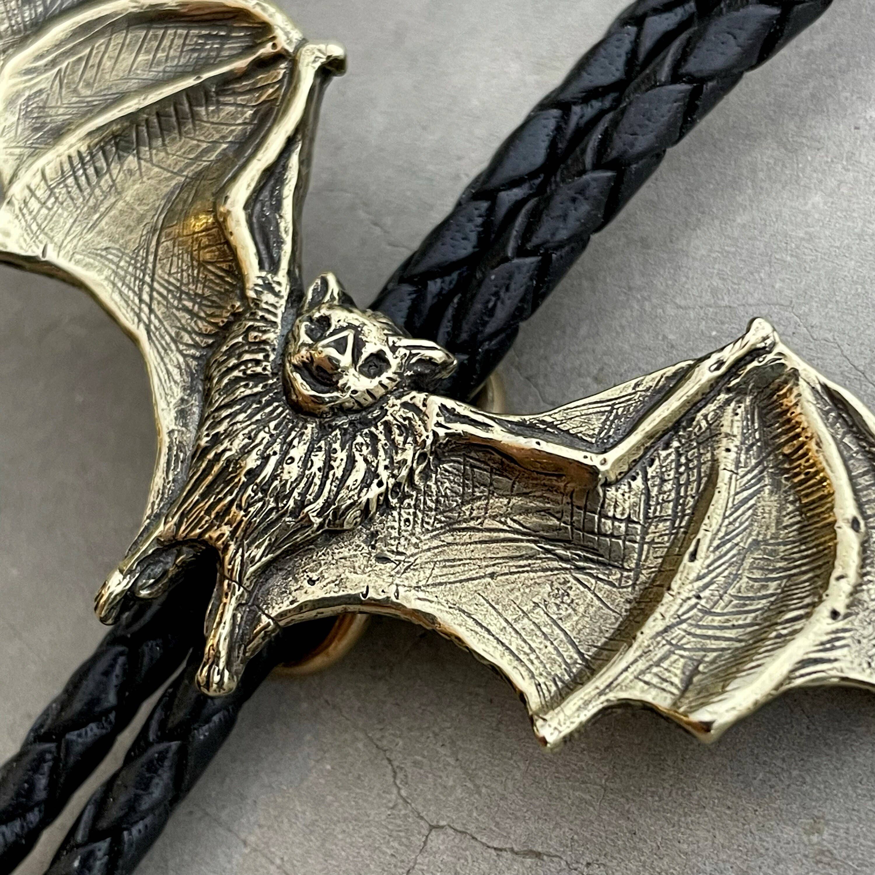 Bat Bolo Tie - Lesser Long-Nosed Bat