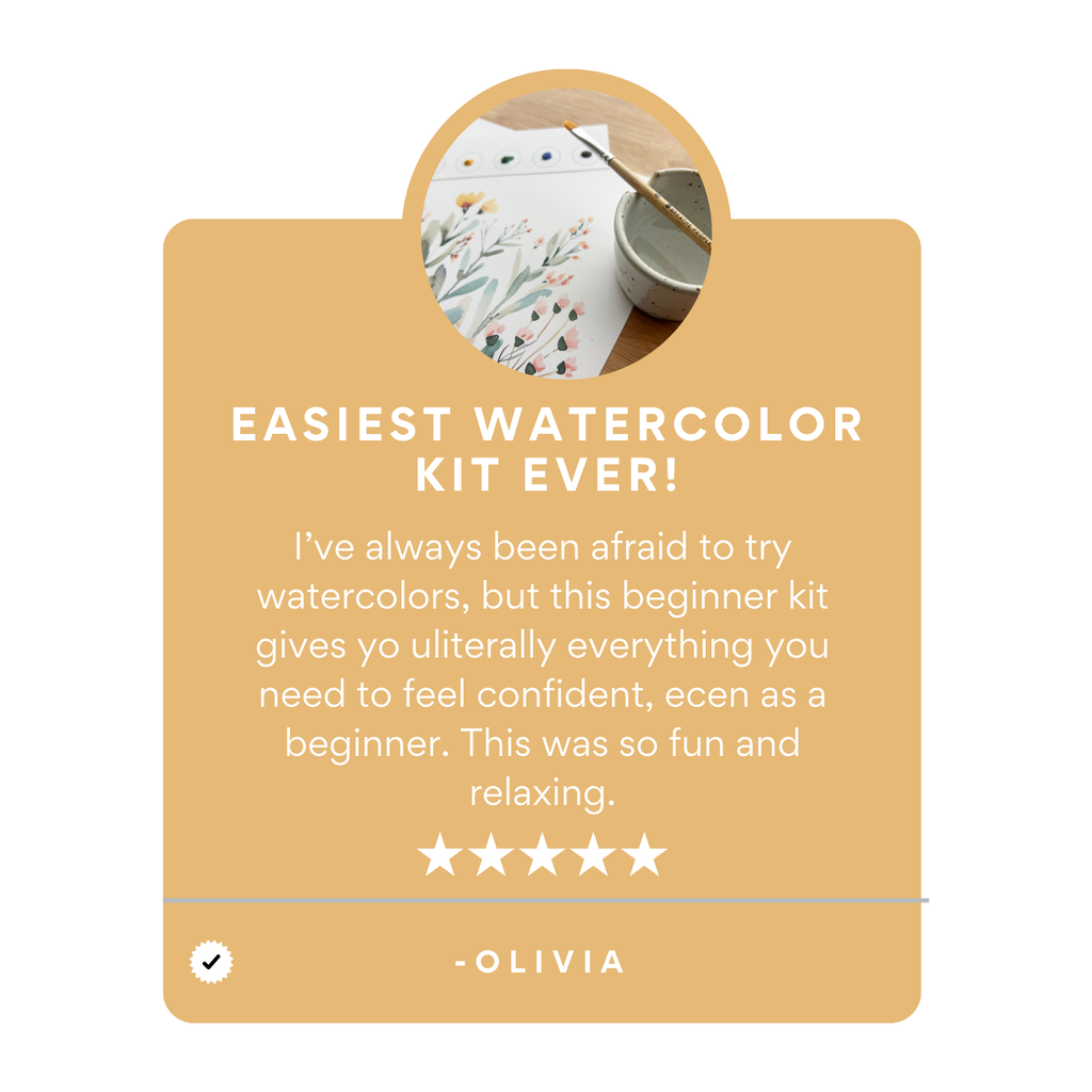 All-In-One Watercolor Kit - Desert Bloom