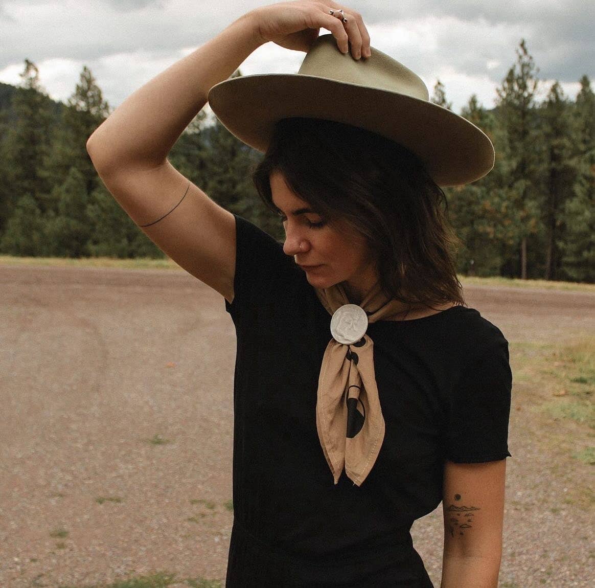 Bandana designed by Kelsey Wickwire aka Coyote West
