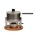 Carl Auböck for Amboss - Stainless Steel Fondue Pot and Warmer
