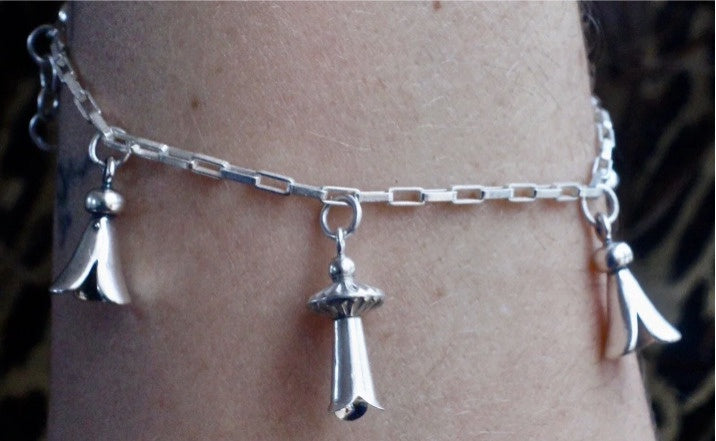 Dineh - Squash Blossom Bracelet