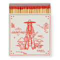Lightning Bolt LARGE 4x4 Matches By The Archivist
