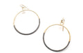 Bubble Earring Two Toned GV OX