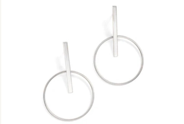 Clock Earring SS