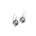 Dineh - Navajo Pearl Coin Earrings w/pearls