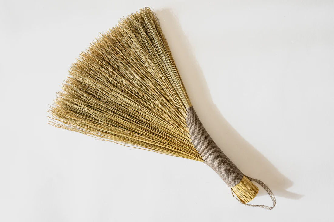 Turkey Wing Handbroom/ Gray