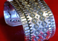 Sterling Silver Stamped Bracelet (1")