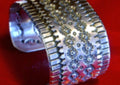 Sterling Silver Stamped Bracelet (1.75")