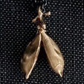 GOK-Foxglove Pod Delicate Necklace, BRZ