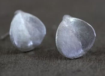 Tiny Leaf Studs, SS