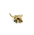 Carl Auböck Brass Keyring "Elephant" #5607